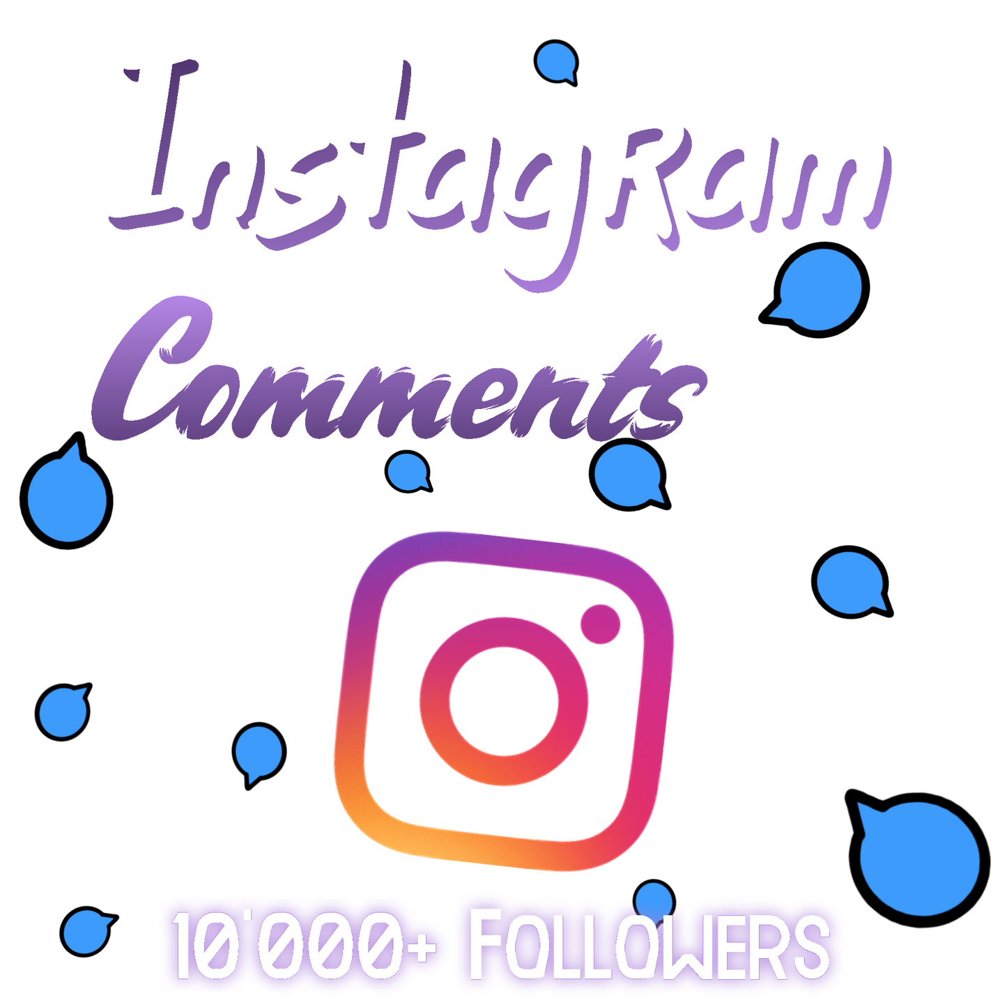 Instagram Custom Kommentar [10k+ Followers] - SocialWizard ✨