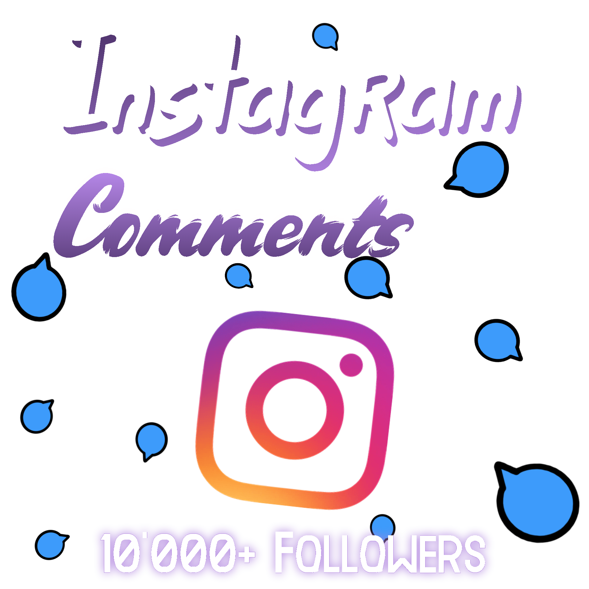 Instagram Custom Kommentar [10k+ Followers] - SocialWizard ✨